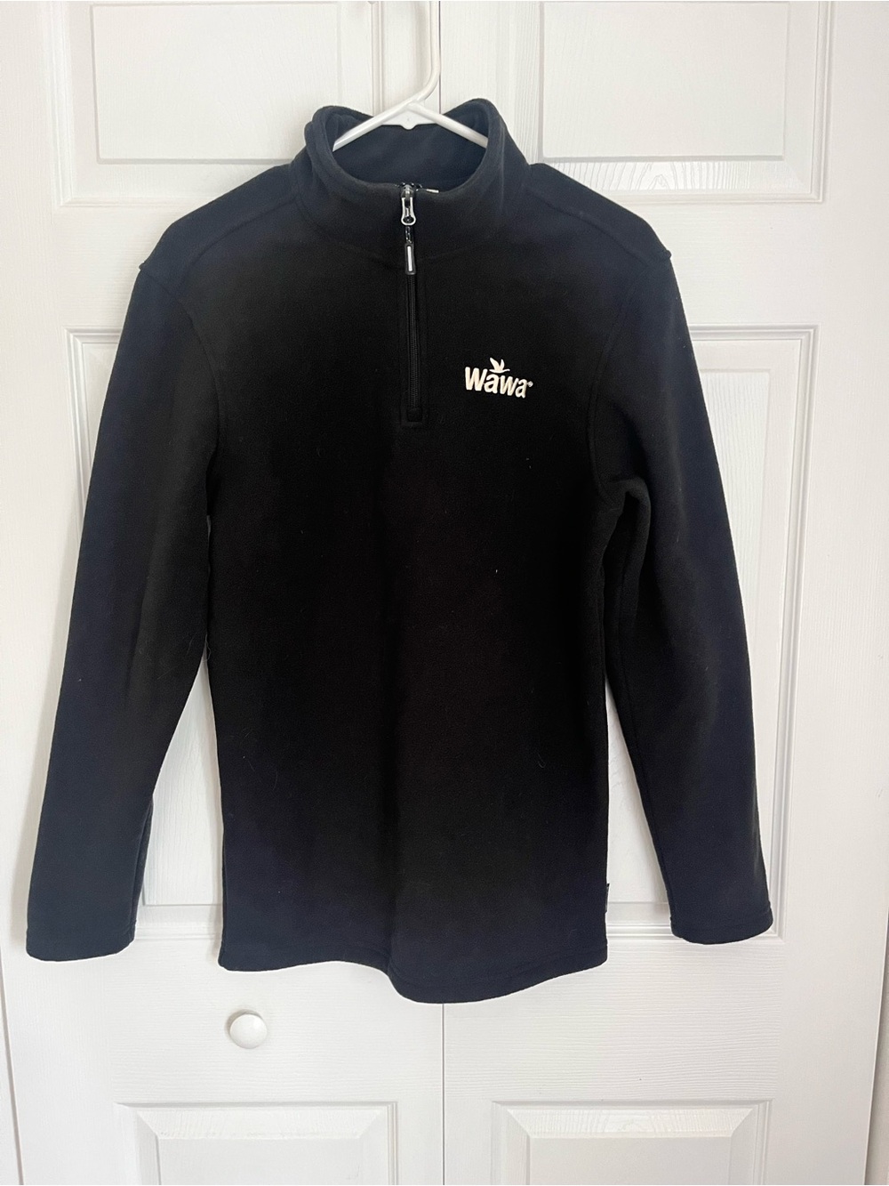 Wawa Men's Black Half-Zip Fleece Pullover